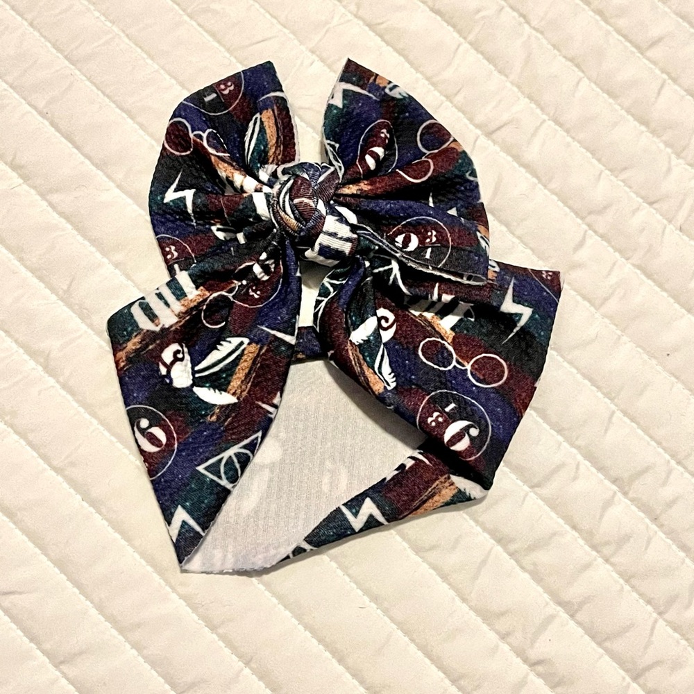 Baby head wrap head band Harry Potter
